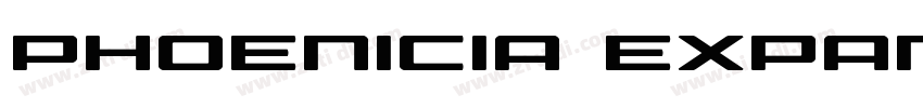 Phoenicia Expanded字体转换
